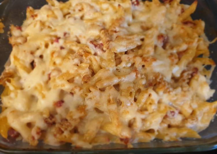 Recipe of Perfect Cheats Cheesy Pasta Bake