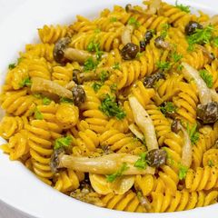 A picture of Vegan Miso and Cashew Cream Fusilli.