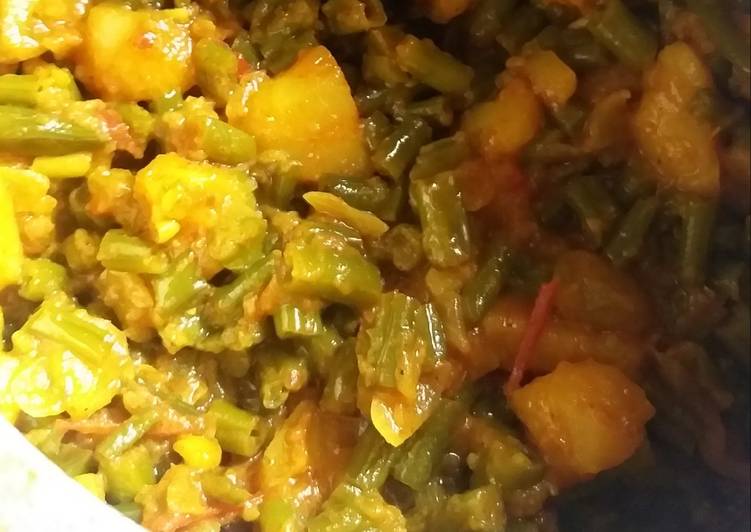 Simple Way to Make Ultimate Cluster beans veg