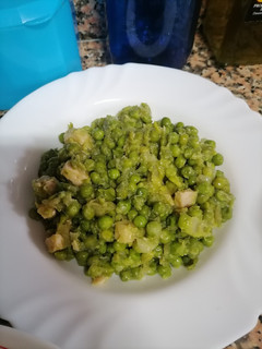 Una foto de Guisantes con pavo (Thermomix)
