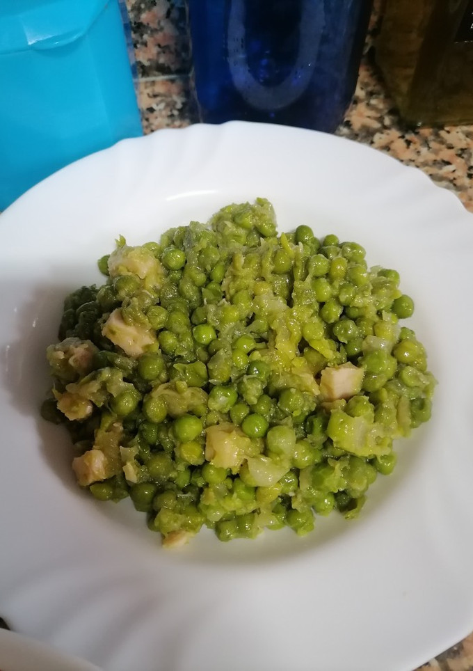 Una foto de Guisantes con pavo (Thermomix)