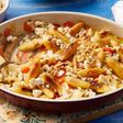 Rakott zöldséges Nudli/Gnocchi/Schupfnudeln fenyőmaggal