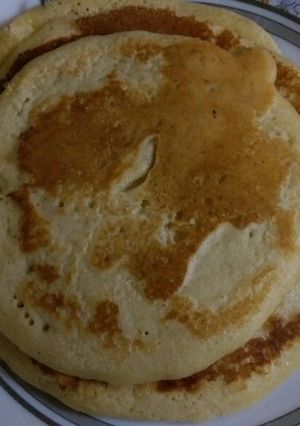 A picture of Vanilla pancakes.