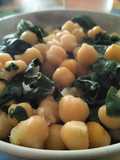 Spinach with Chickpeas