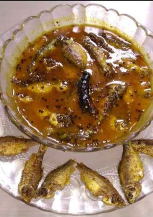 পুঁটি মাছের টক রেসিপির প্রধান ছবি