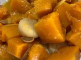 Vegan Butternut squash tumis tauco
