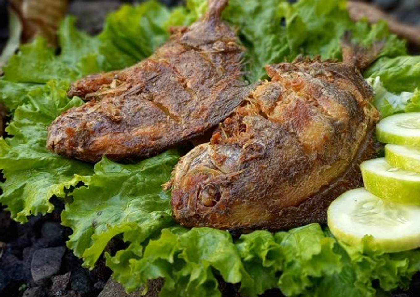 Ikan dorang goreng