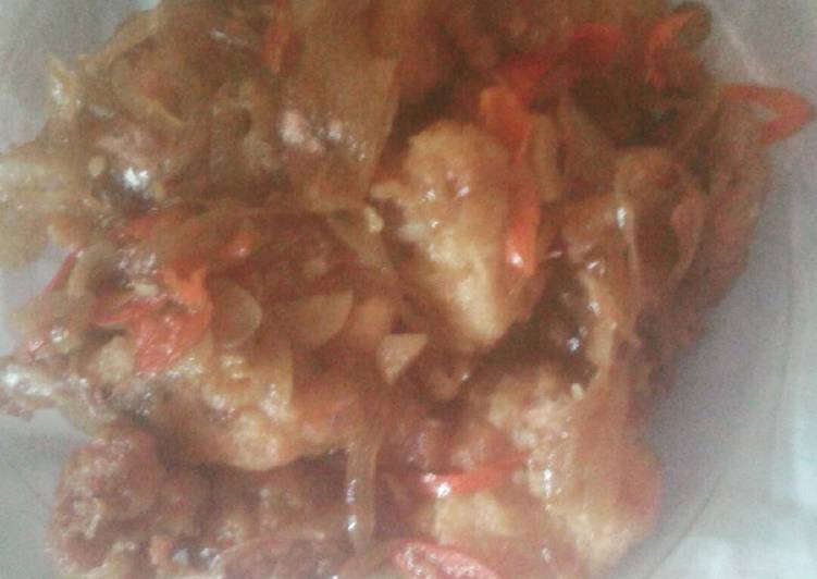 Ayam tepung bumbu sederhana