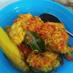 รูปของ Ayam bumbu rujak (versi diet)
