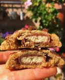 Cookie rellena de snickers