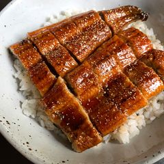 ‘Kabayaki’ Eel Rice Bowl A picture of ‘Kabayaki’ Eel Rice Bowl.