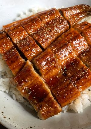 A picture of ‘Kabayaki’ Eel Rice Bowl.