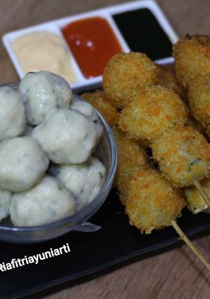 Foto resep Cilok ayam krispi