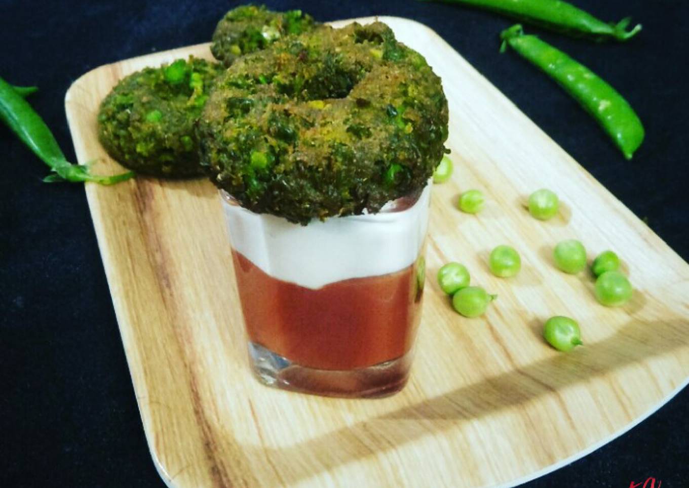 Green peas doughnut vada