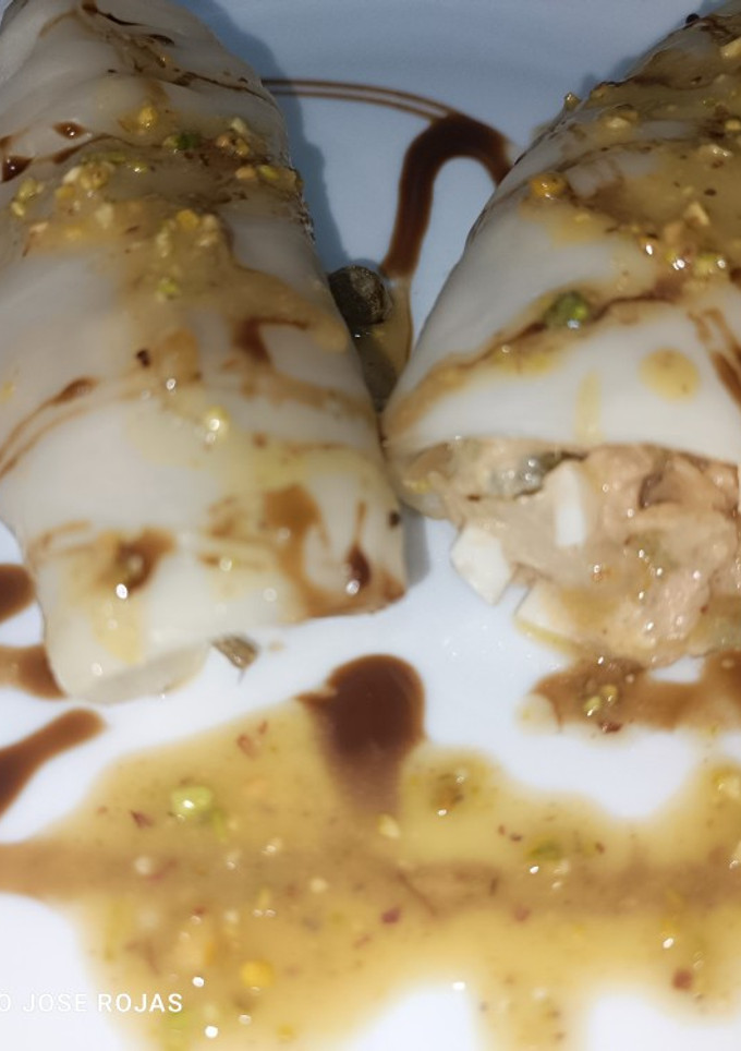 Una foto de Canelones de repollo 😋😋😋