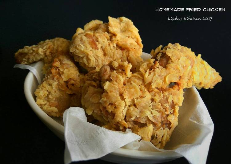 Resep Homemade Fried Chicken (kentucky-chicken wings), Bisa Manjain Lidah