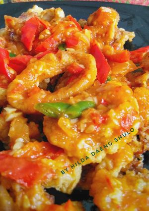 Foto resep Cumi Tepung Saus Asam Manis