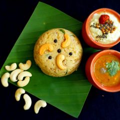 A picture of Foxtail millet pongal.