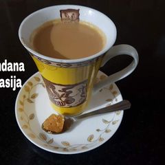 A picture of Jaggery Tea /Gur/Gud Ki Chai.