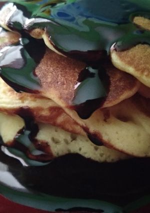 Foto resep Pancake Awan Coklat Keju