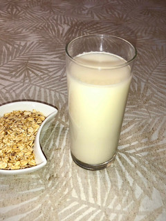 Una foto de Leche de avena