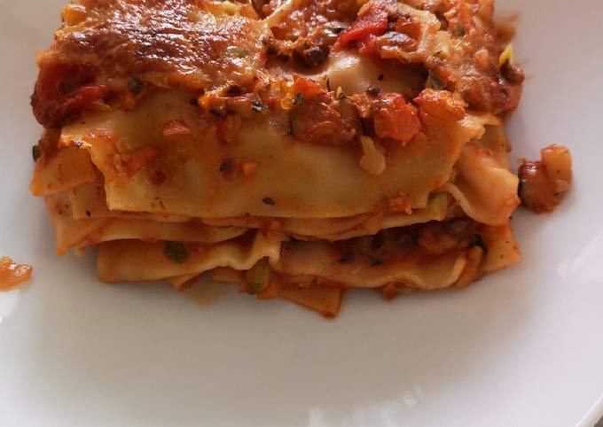 Zucchini-Lasagne