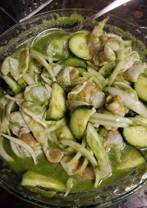 Una foto de Aguachile verde 💚