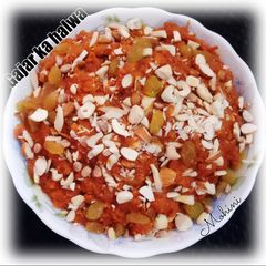 A picture of Gajar ka halwa.