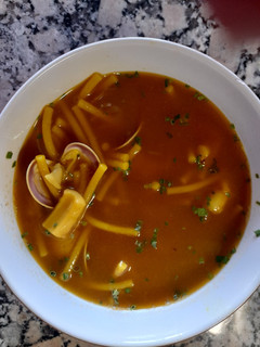 Una foto de Sopa de marisco