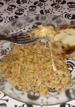 Una foto de Arroz tostado!! la mejor forma de comer arroz