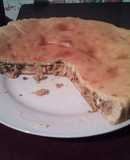 Tarta de atún y champiñones