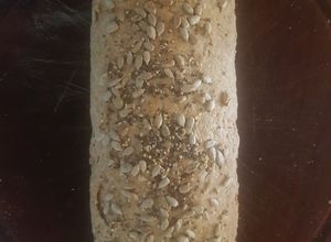Una foto de Pan casero de harina integral