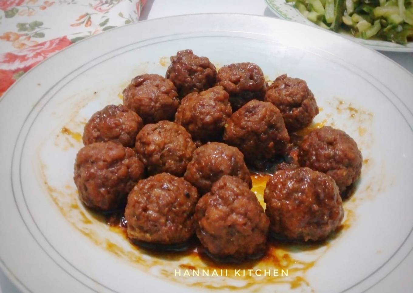 Bagaimana Membuat Baso tempe goreng bumbu
BBQ #bandungrecook2_inesetiawati, Enak Banget