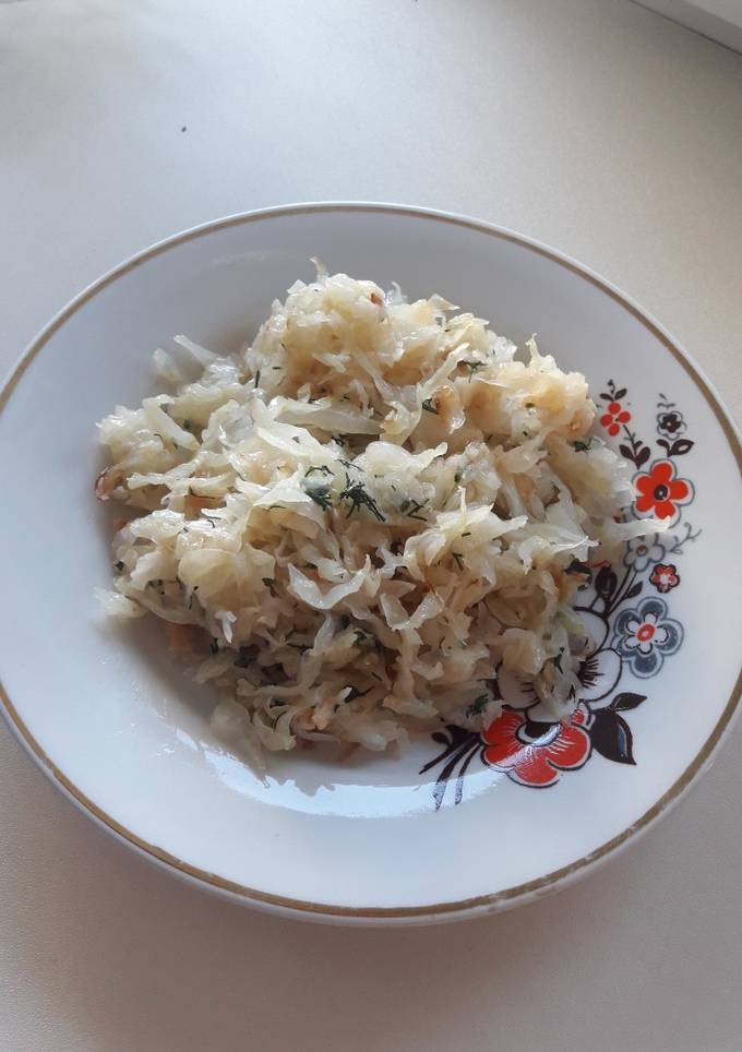 Тушеная капуста