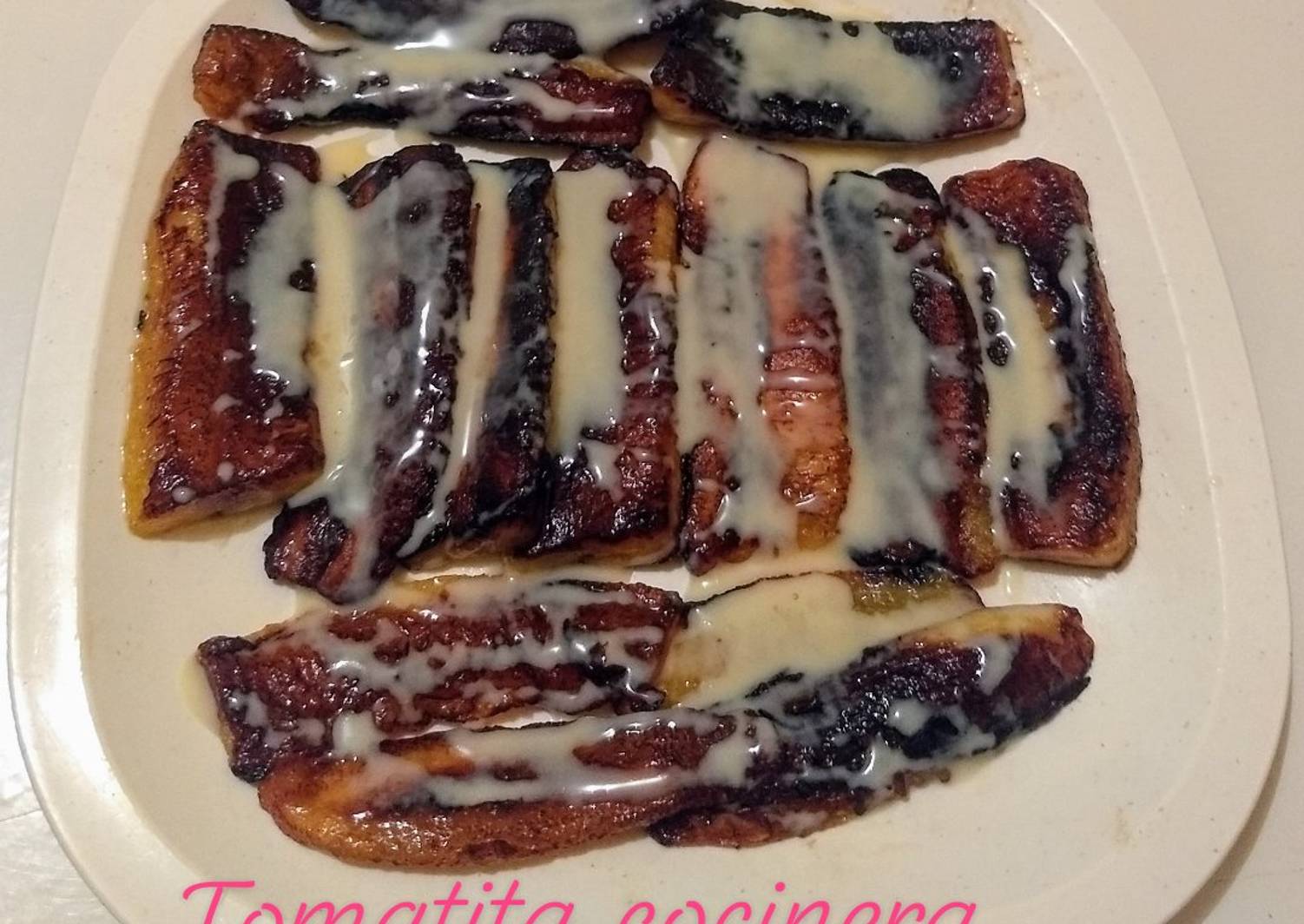 Plátano macho frito Receta de Tomatita cocinera 🥄 Cookpad