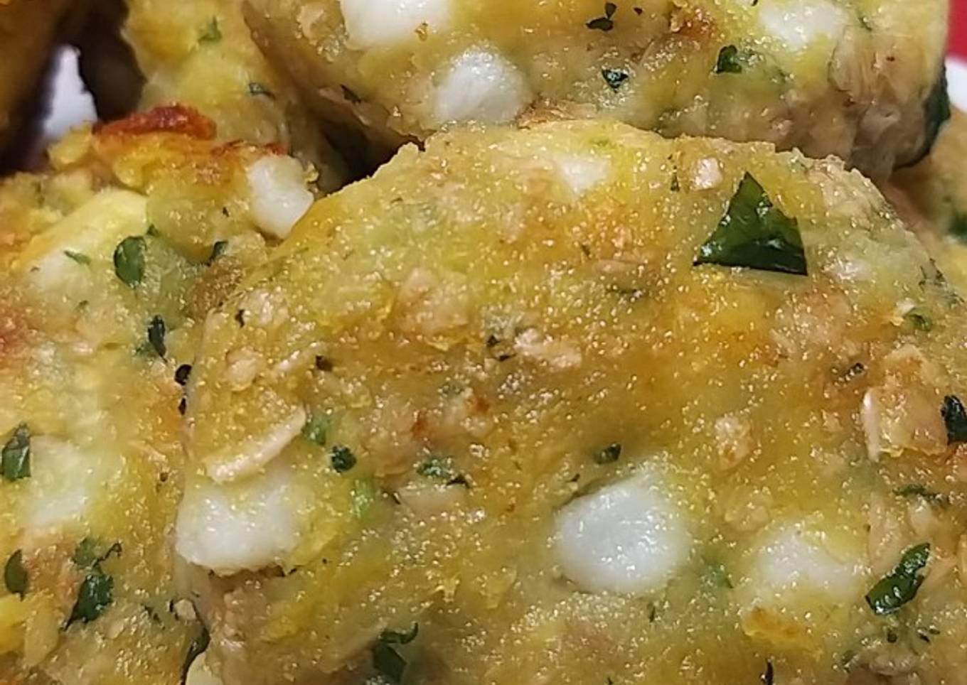 Mini Cakes de Batata y Maíz Blanco