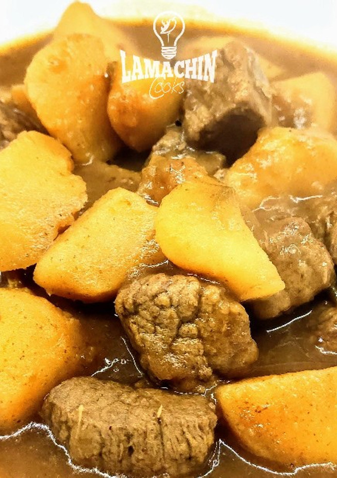 Una foto de Guiso de carne con patatas