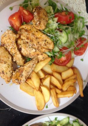 A picture of Blackened Cajun Chicken fried in Butter 😀.