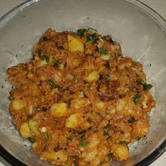 A picture of Masala potato.