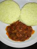 Shinkafa Mai kala d sauce