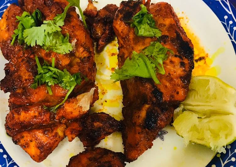 Step-by-Step Guide to Cook Perfect Tandoori chicken 🍗