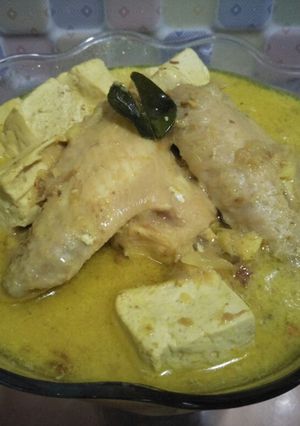 Foto resep Opor ayam dan tahu