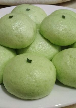 Foto resep Bakpao Pandan Isi Unti Kelapa