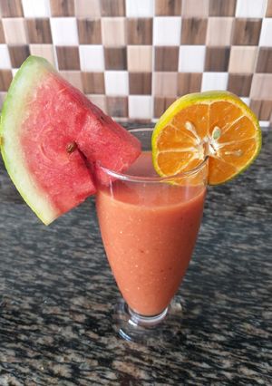 A picture of Watermelon Punch#WeeklyJikoni Challenge.