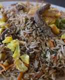 Beef fried rice