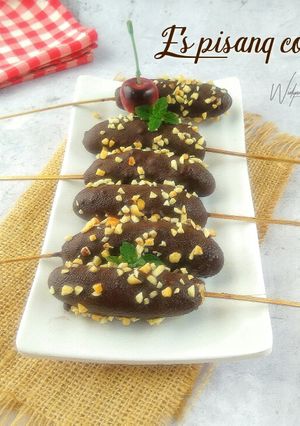 Foto resep Es pisang coklat