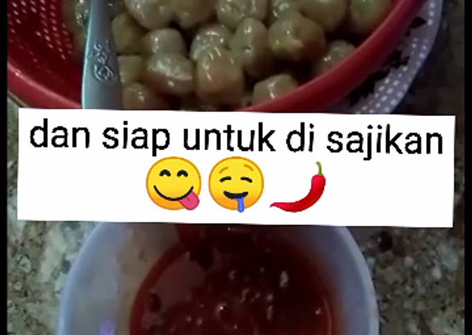 Cara membuat Cilok aci ala rumahan, enak anti Gagal
