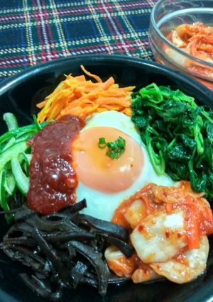 Foto resep Bibimbap dengan Geot-Jeori