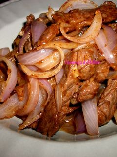 Une photo de Bœuf Sauté aux Oignons