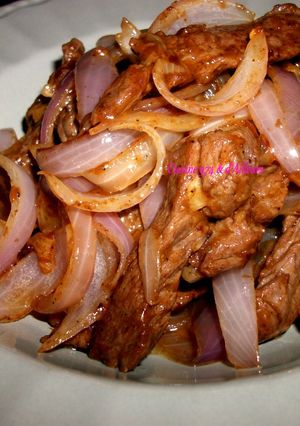 Une photo de Bœuf Sauté aux Oignons